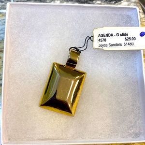 💥Premier Designs Slide Pendant - Agenda💥